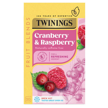 Twinings Cranberry & Raspberry Tea 20 per pack
