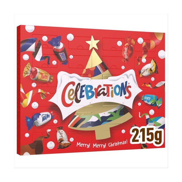 Celebrations Chocolate Christmas Advent Calendar 215g