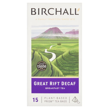 Birchall Great Rift Decaf Prism Tea Bags 15 per pack