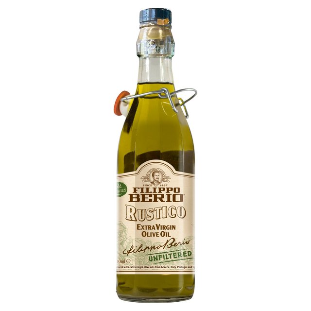 Filippo Berio Rustico Unfiltered Extra Virgin Olive Oil 500ML