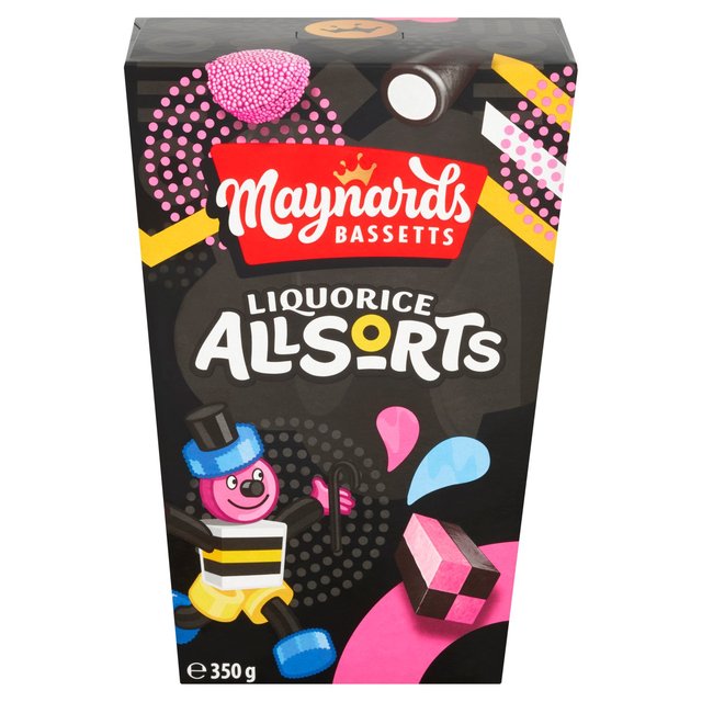 Maynards Bassetts Liquoricité Allsorts Sweets Carton 400G