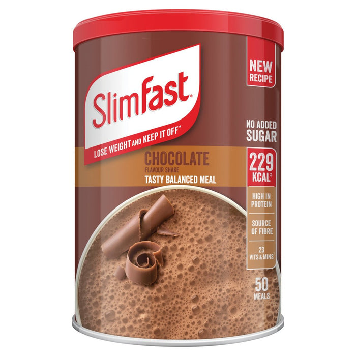 Slimfast 50 sert de poudre de chocolat 1,825 kg