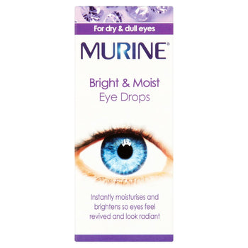 Murine Bright & Moist Eye Drops 15ml - Special Offer