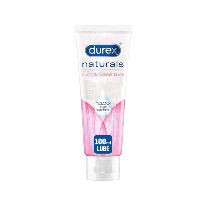 Durex Naturals à base d'eau de lubrifiant extra sensible 100 ml
