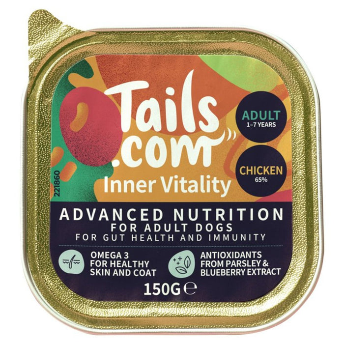 Tails.com Inner Vitality Adult Dog Wet Food Chicken 150g