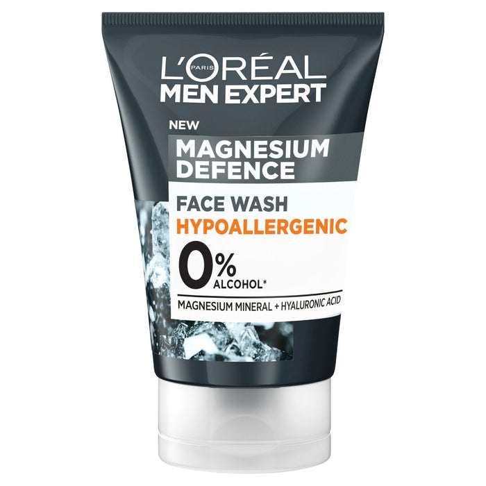 L'Oreal Men Expert Sensitive Skin Face Wash Cleanser 100ml
