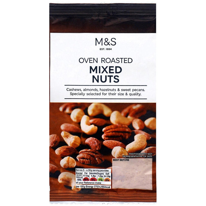 M&S Oven Roasted Mixed Nuts 175g