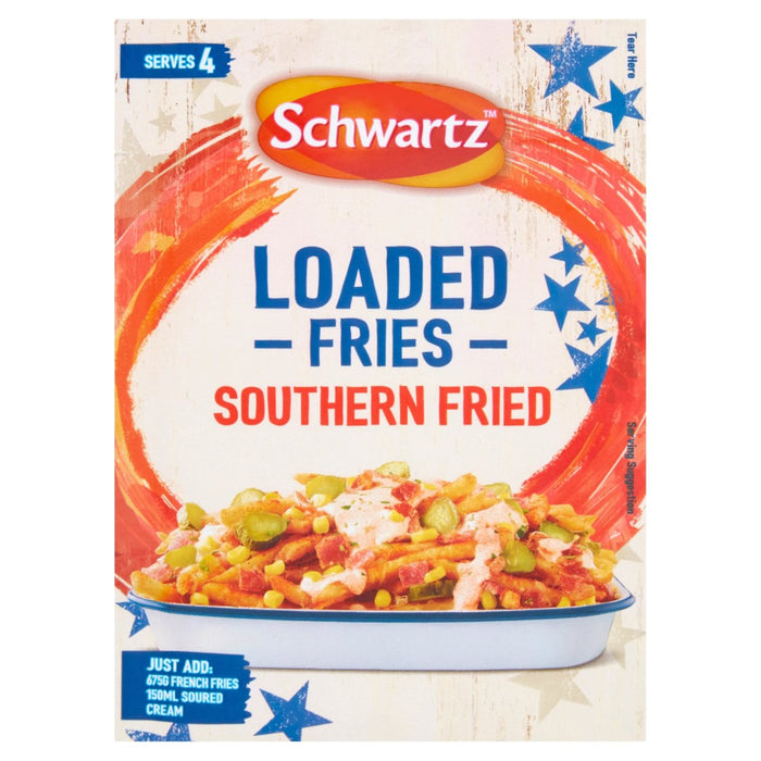 Schwartz Southern Fried Loaded Fries Seasoning 20g