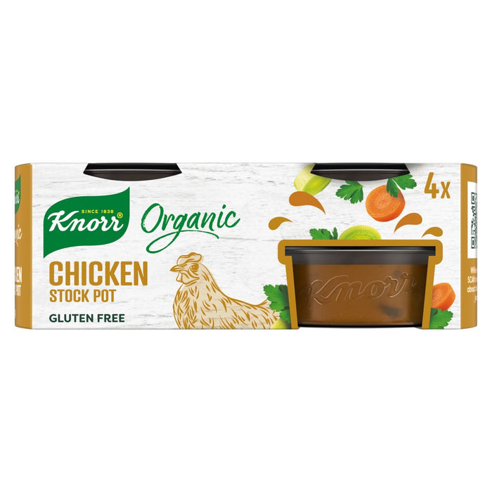 Knorr Organic Chicken Stock Pot 104g